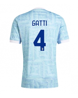 Billige Fotballdrakt Juventus Federico Gatti #4 Replika Bortedrakt 2025-26 Kortermet Billige Fotballdrakt Juventus Federico Gatti #4 Replika Bortedrakt 2025-26 Kortermet